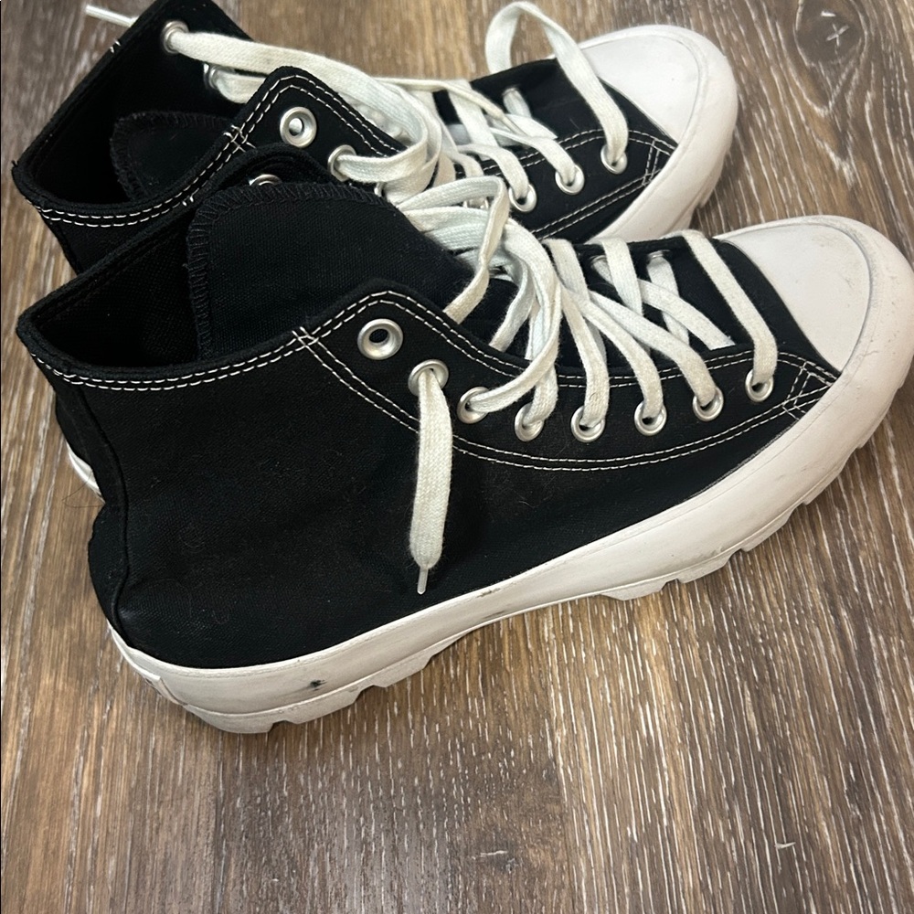 Converse Classic Black and White Sneakers
